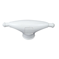 Whitecap Whitecap Rubber Spreader Boot - Pair - Medium - White S-9201P